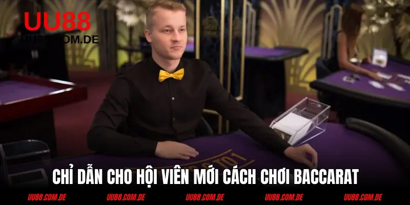 Hướng dẫn hội viên cách chơi Baccarat cơ bản