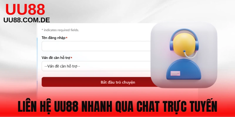 Trò chuyện cùng CSKH UU88 nhanh chóng